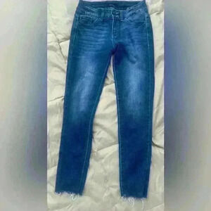 Kancan ESTILO distressed ankle stretch skinny jeans 27